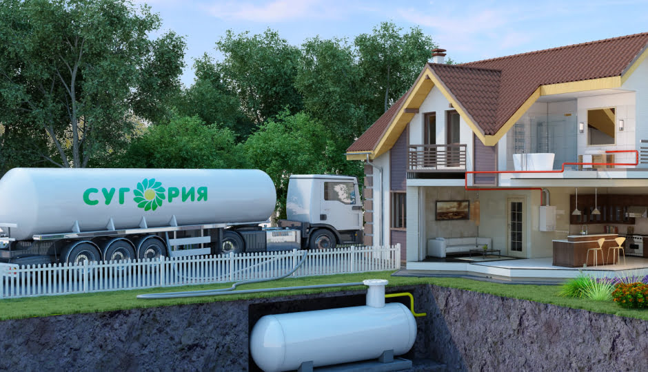 Заправка газгольдера